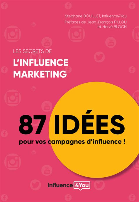 Les secrets de l'influence marketing : 87 idées pour vos campagnes d'influence !